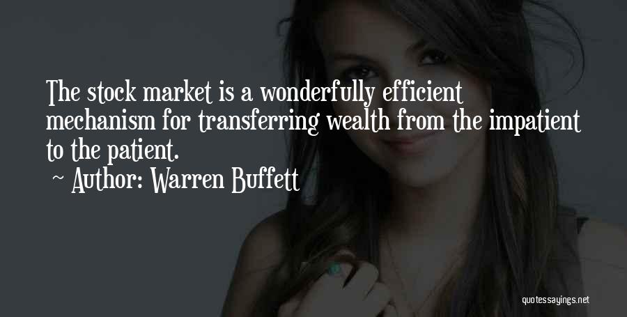 Transferring Quotes By Warren Buffett