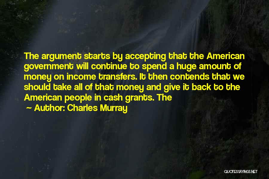 Transfers Quotes By Charles Murray