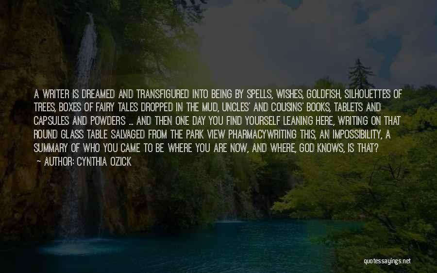 Transfigured Quotes By Cynthia Ozick