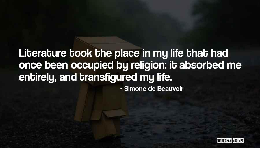 Transfigured Quotes By Simone De Beauvoir