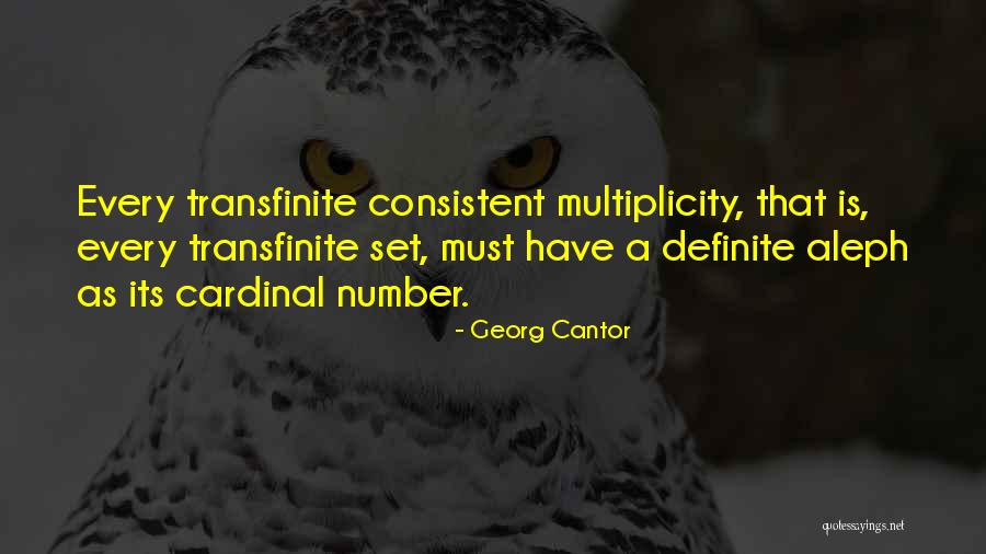 Transfinite Quotes By Georg Cantor Transfinite Quotes By Georg Cantor