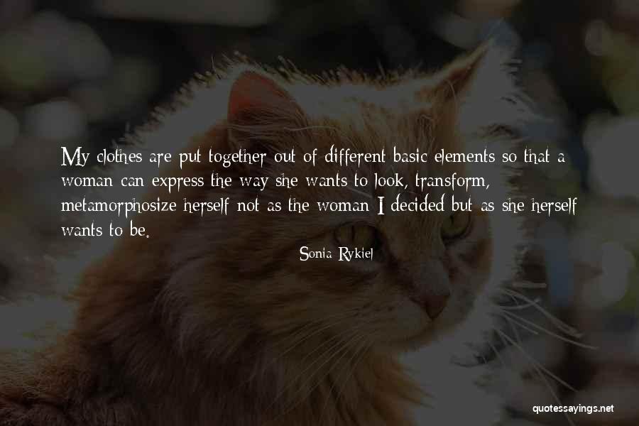 Transform Quotes By Sonia Rykiel Transform Quotes By Sonia Rykiel