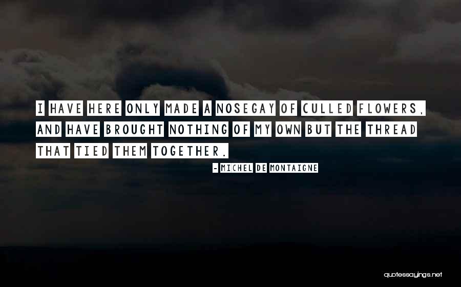 Transformant Progeny Quotes By Michel De Montaigne Transformant Progeny Quotes By Michel De Montaigne