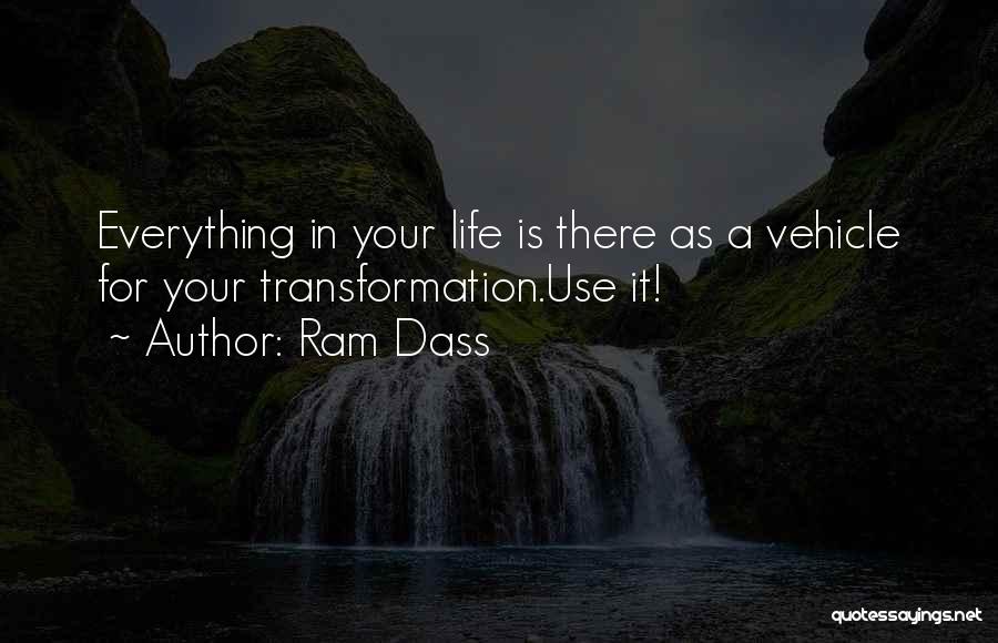 Transformation In Life Quotes By Ram Dass