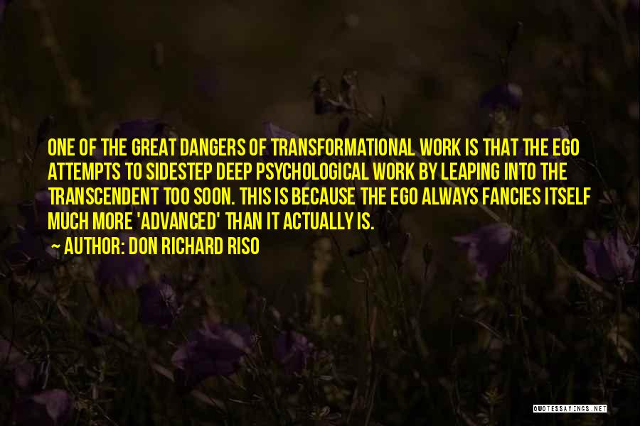 Transformational Quotes By Don Richard Riso