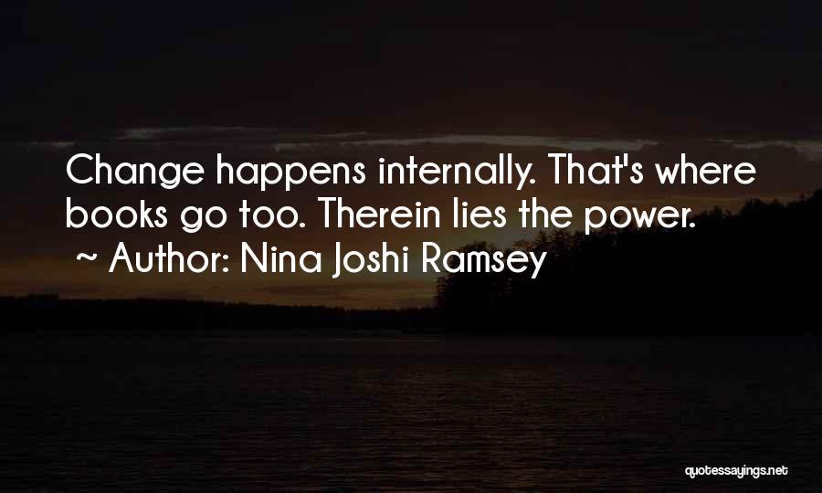 Transformational Quotes By Nina Joshi Ramsey