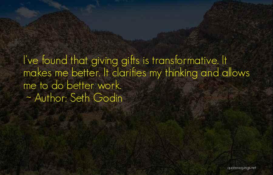 Transformative Quotes By Seth Godin