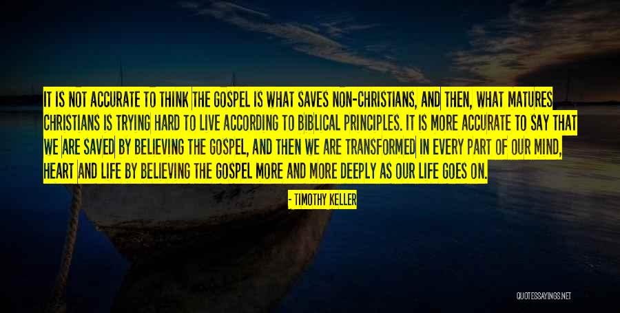 Transformed Mind Quotes By Timothy Keller Transformed Mind Quotes By Timothy Keller