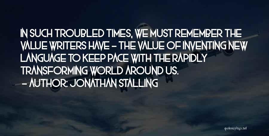 Transforming Quotes By Jonathan Stalling