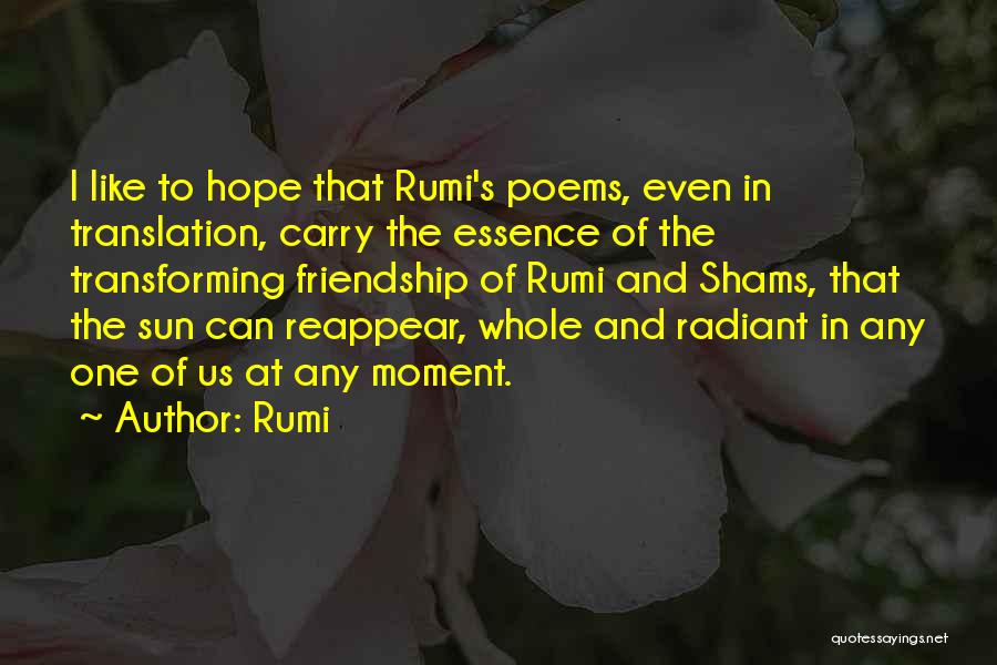 Transforming Quotes By Rumi