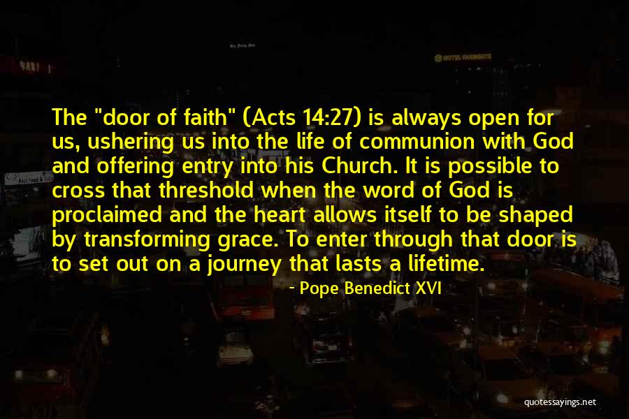 Transforming Your Life Quotes By Pope Benedict XVI Transforming Your Life Quotes By Pope Benedict XVI