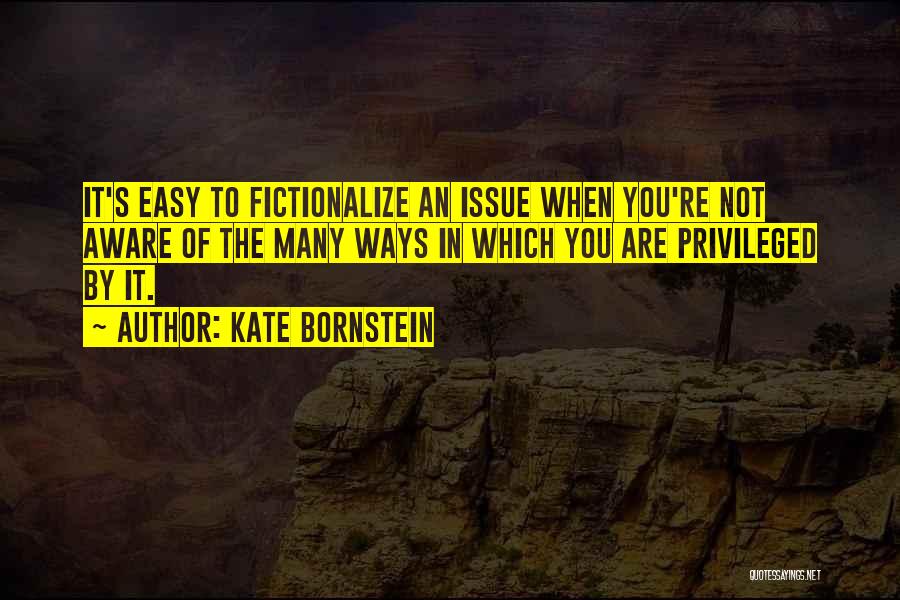 Transgender Gender Quotes By Kate Bornstein