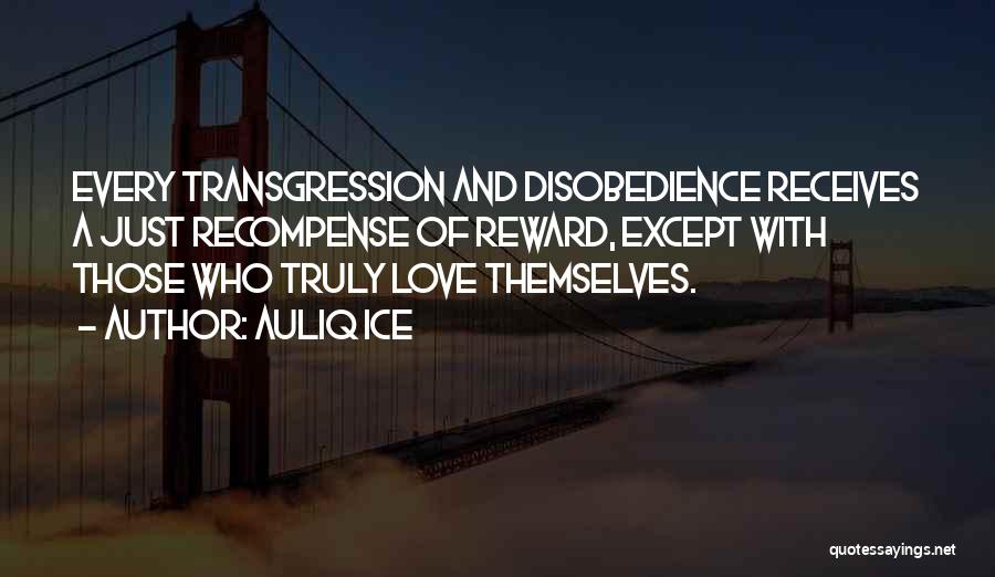 Transgression Quotes By Auliq Ice