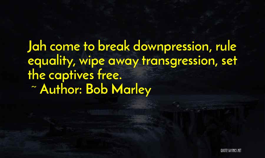 Transgression Quotes By Bob Marley