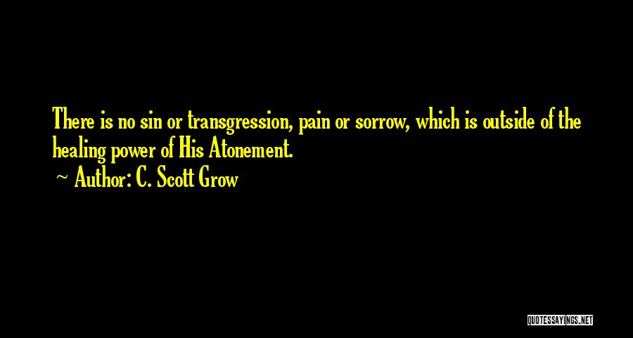 Transgression Quotes By C. Scott Grow