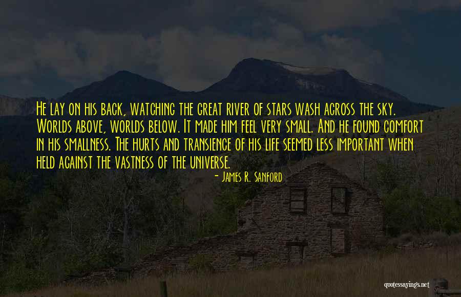 Transience Of Life Quotes By James R. Sanford Transience Of Life Quotes By James R. Sanford