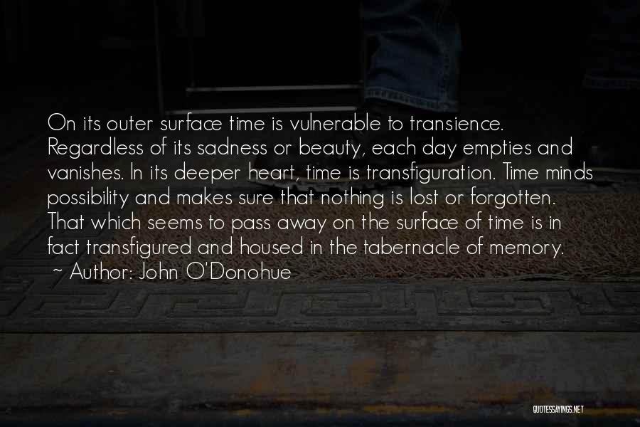 Transience Of Time Quotes By John O'Donohue