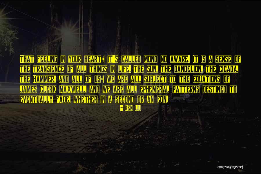 Transience Quotes By Ken Liu Transience Quotes By Ken Liu