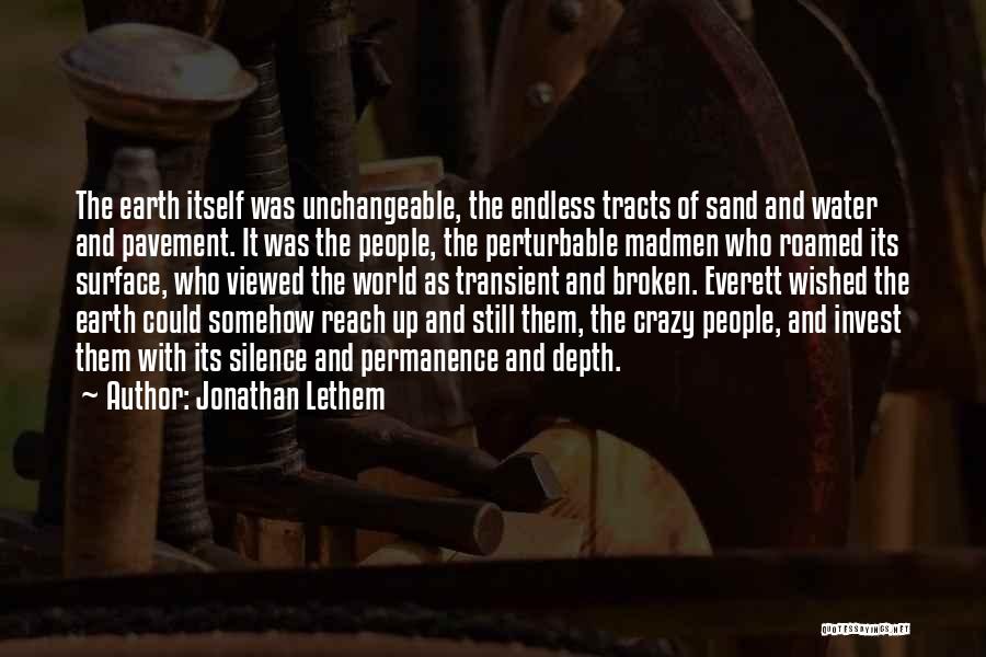 Transient Quotes By Jonathan Lethem