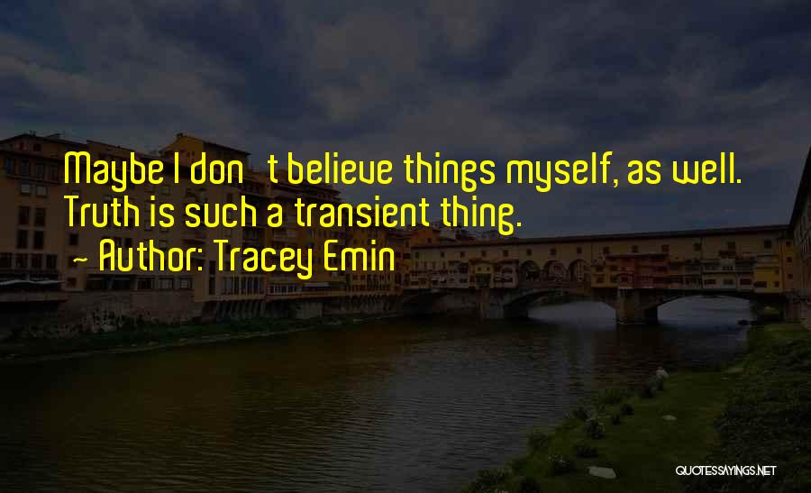 Transient Quotes By Tracey Emin