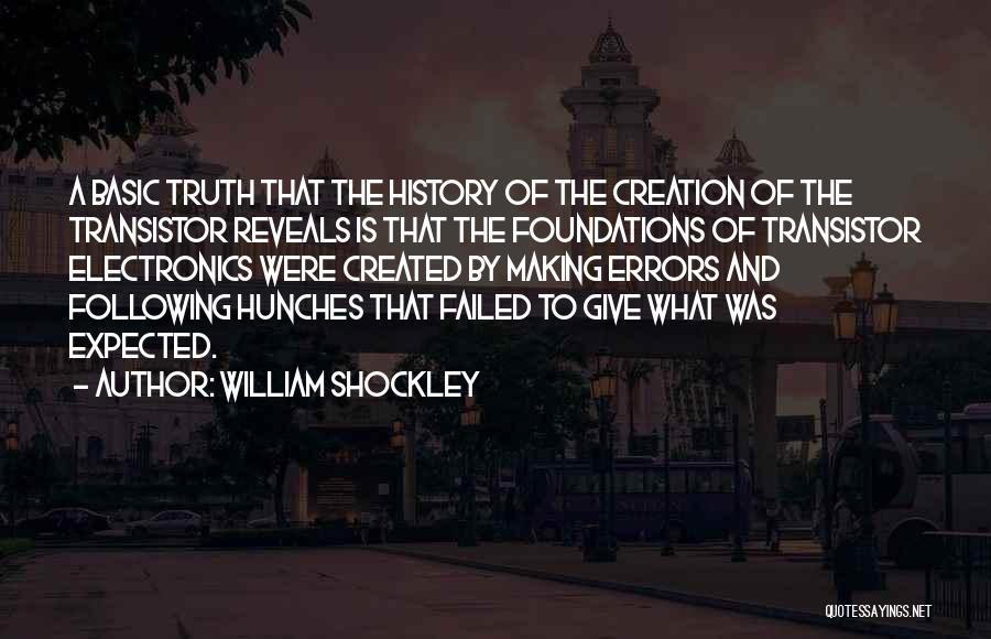 Transistor Quotes By William Shockley