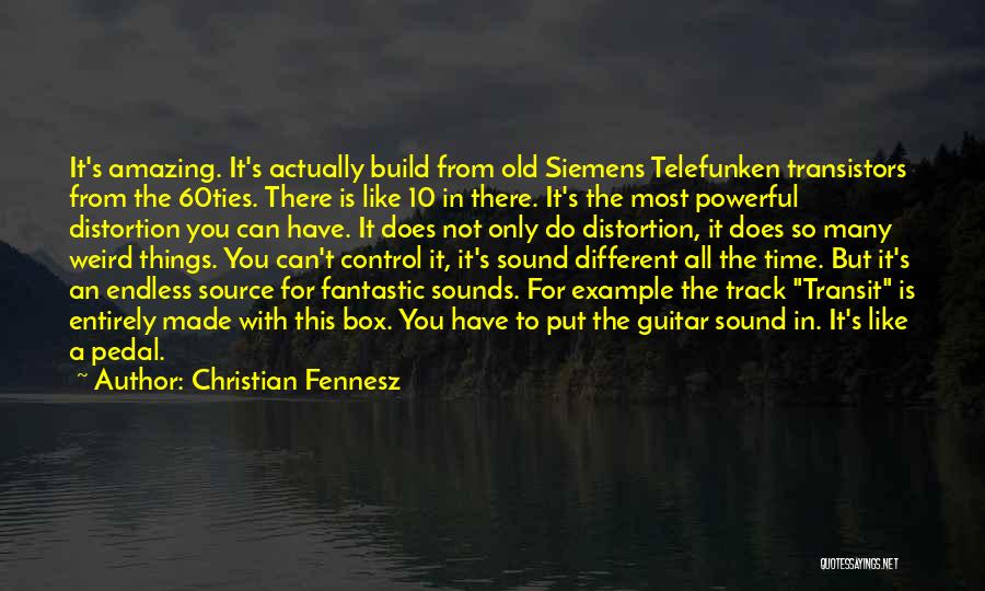 Transit Quotes By Christian Fennesz