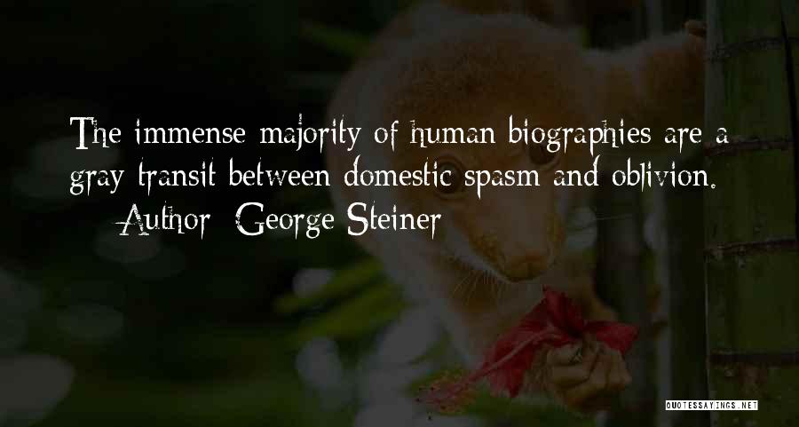 Transit Quotes By George Steiner