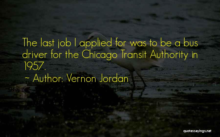 Transit Quotes By Vernon Jordan