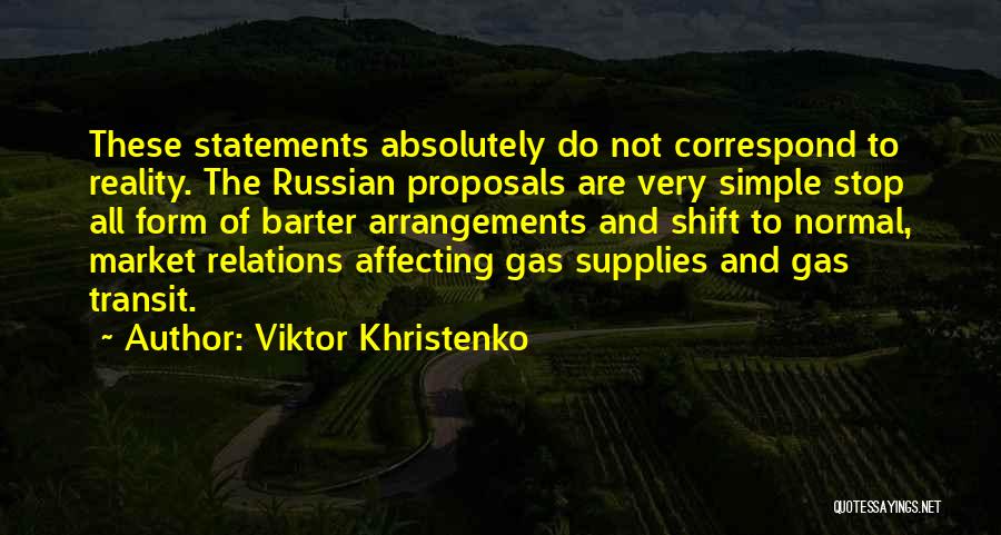 Transit Quotes By Viktor Khristenko