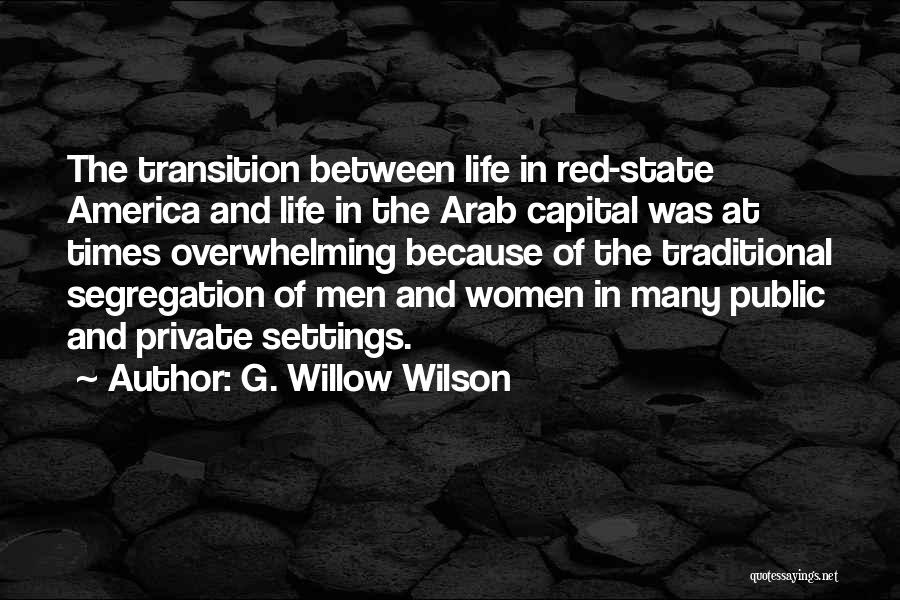 Transition In Between Quotes By G. Willow Wilson