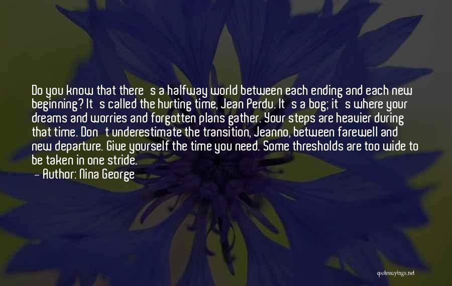 Transition In Between Quotes By Nina George