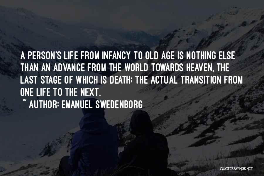 Transition To Heaven Quotes By Emanuel Swedenborg