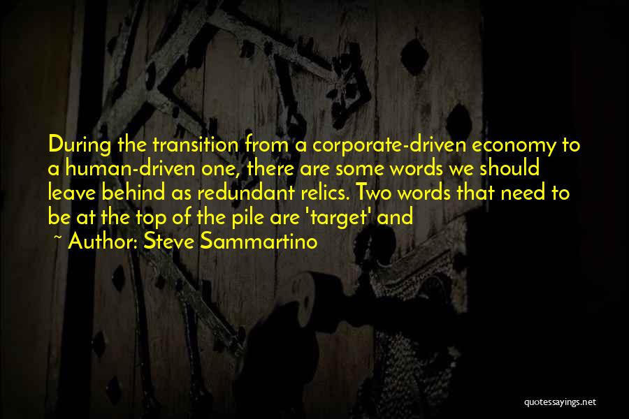 Transition Words With Quotes By Steve Sammartino