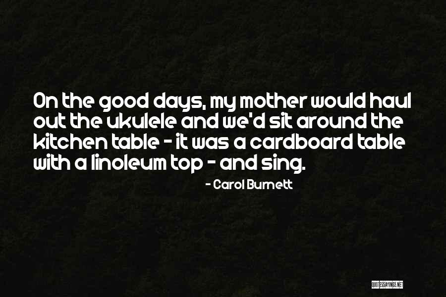 Transitionary Period Quotes By Carol Burnett Transitionary Period Quotes By Carol Burnett