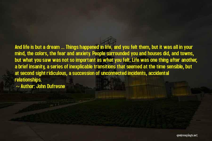 Transitions Quotes By John Dufresne