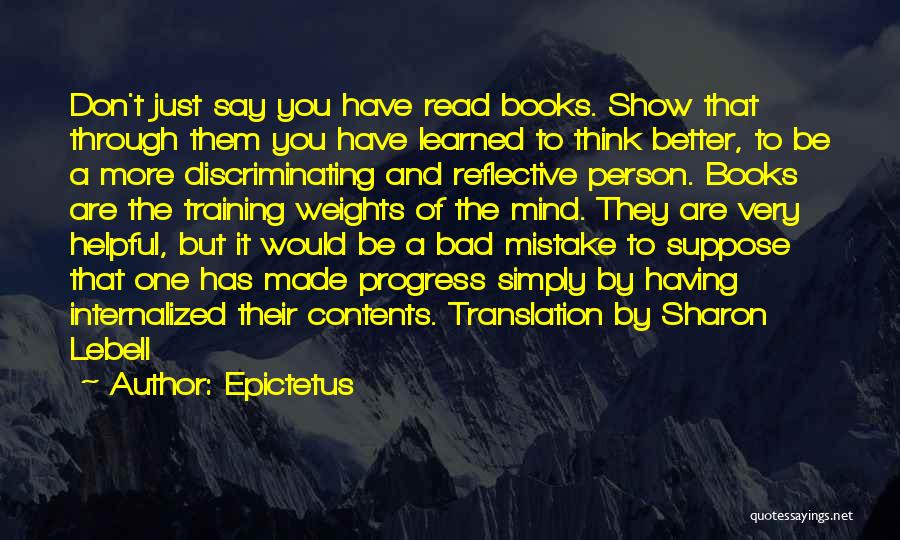 Translation Books Quotes By Epictetus