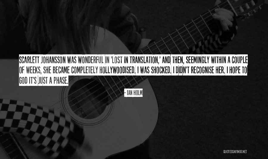 Translation Quotes By Ian Holm Translation Quotes By Ian Holm