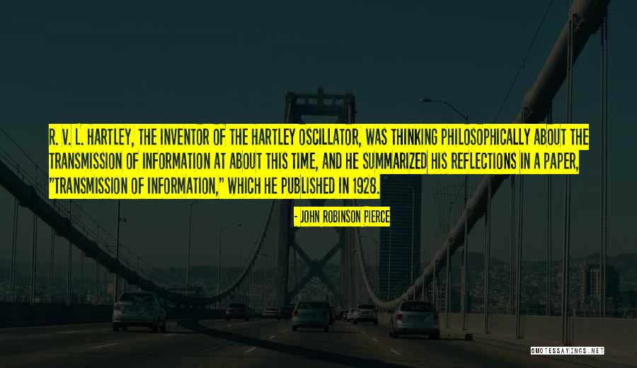 Transmission Quotes By John Robinson Pierce Transmission Quotes By John Robinson Pierce