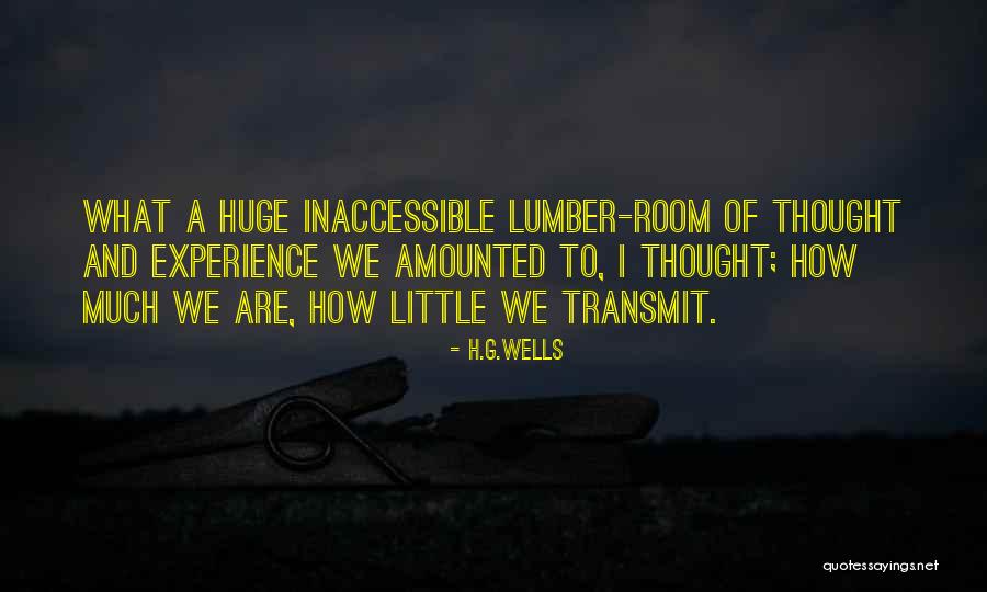 Transmit Quotes By H.G.Wells Transmit Quotes By H.G.Wells