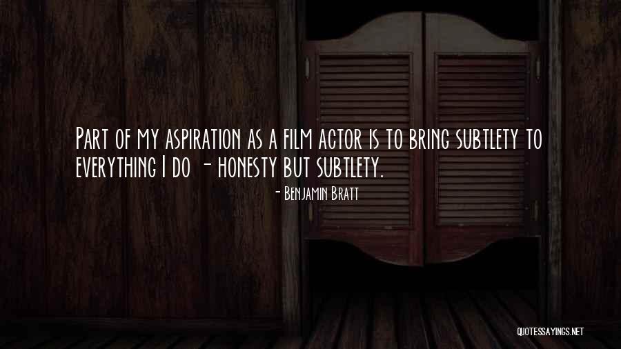 Transparence Entertainment Quotes By Benjamin Bratt Transparence Entertainment Quotes By Benjamin Bratt