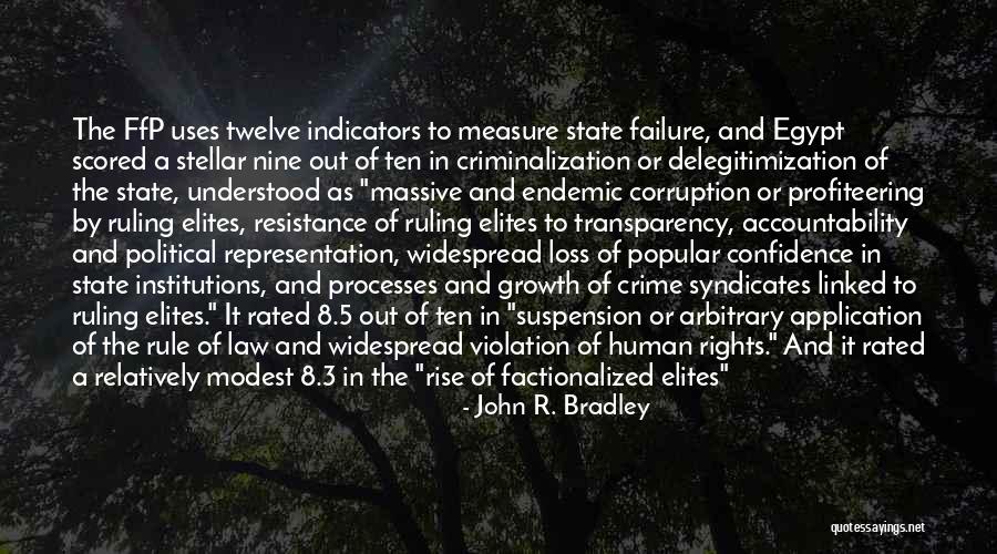 Transparency And Accountability Quotes By John R. Bradley