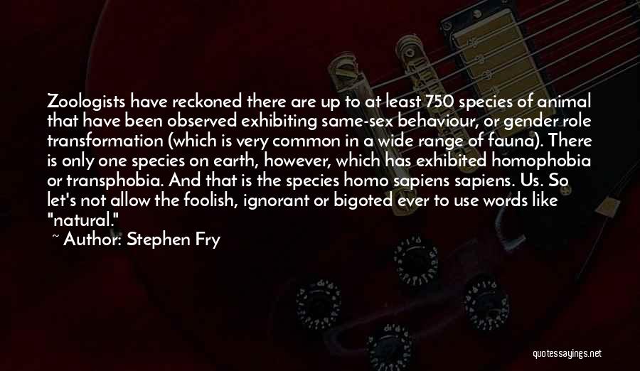 Transphobia Quotes By Stephen Fry