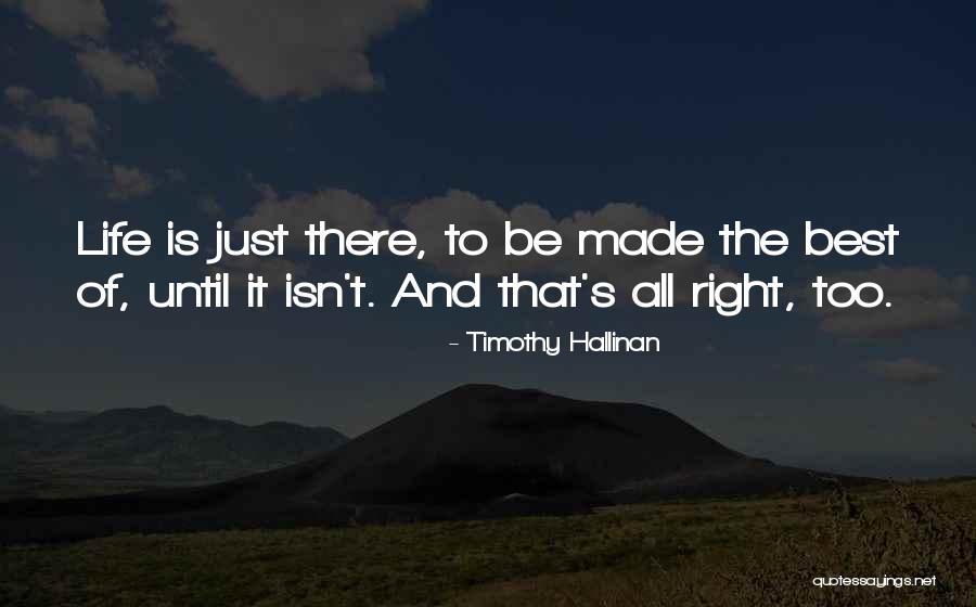 Transpirable Quotes By Timothy Hallinan Transpirable Quotes By Timothy Hallinan