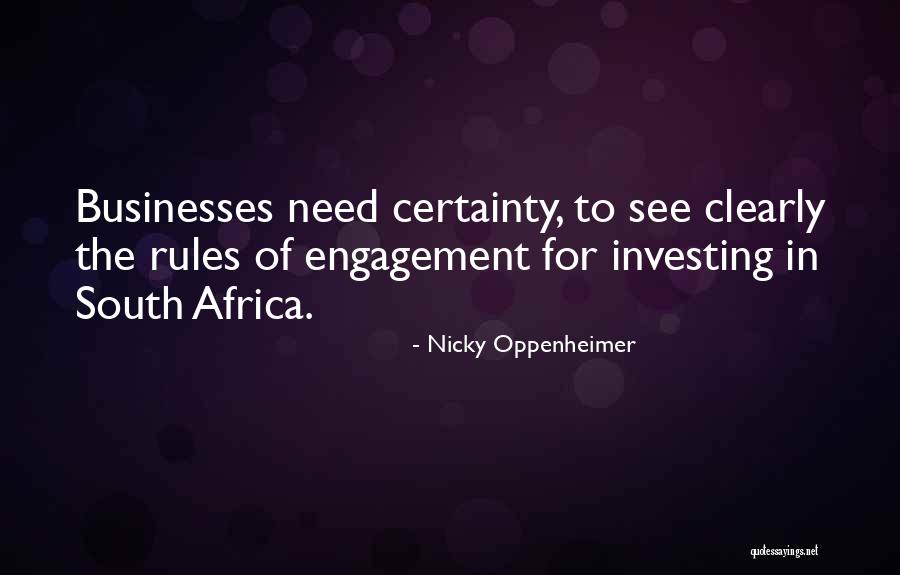 Transponders Quotes By Nicky Oppenheimer Transponders Quotes By Nicky Oppenheimer