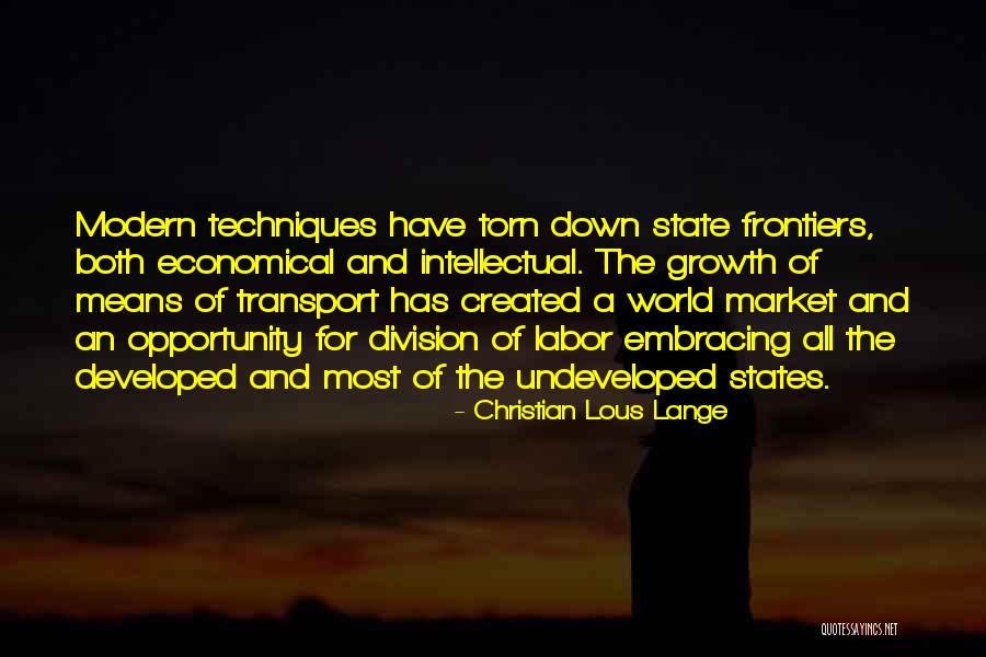 Transport Quotes By Christian Lous Lange Transport Quotes By Christian Lous Lange