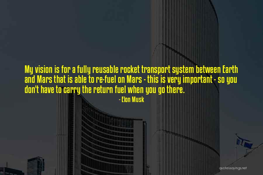 Transport Quotes By Elon Musk Transport Quotes By Elon Musk