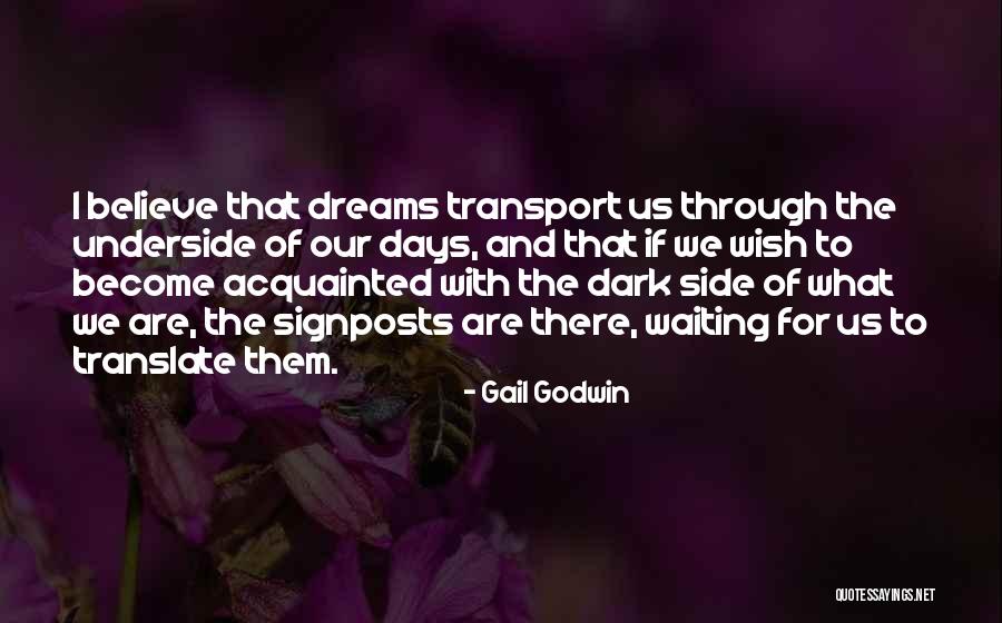 Transport Quotes By Gail Godwin Transport Quotes By Gail Godwin