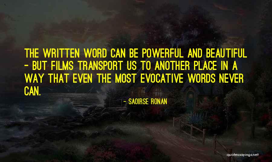 Transport Quotes By Saoirse Ronan Transport Quotes By Saoirse Ronan