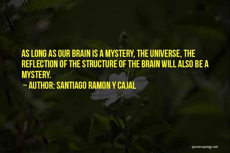Transtemporal View Quotes By Santiago Ramon Y Cajal