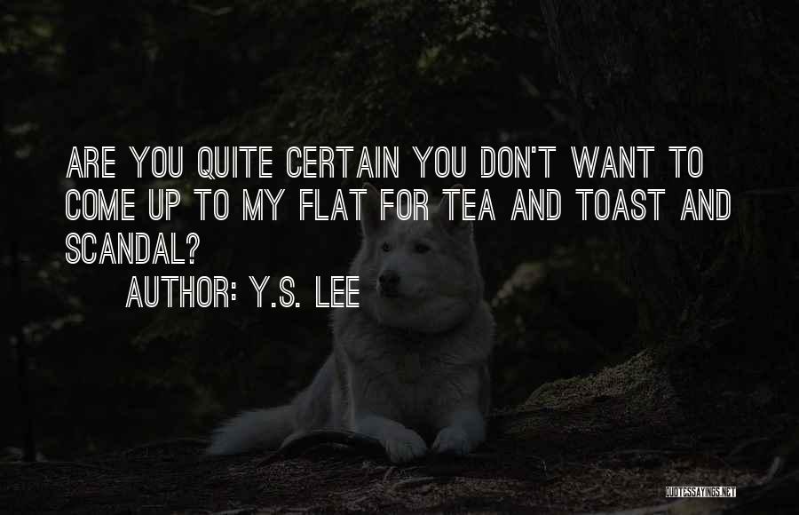 Tranter Heat Quotes By Y.S. Lee